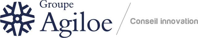 Logo Agiloe - Conseil et conduite de projets immobiliers Logo d'Agiloe, société experte en conseil et conduite de projets immobiliers, assistance à maîtrise d’ouvrage (AMO), maîtrise d’œuvre d’exécution (MOEx), architecture intérieure et ingénierie.